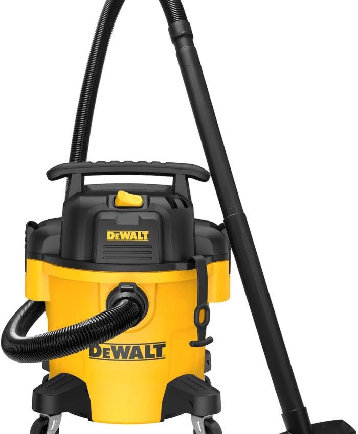 DEWALT Aspirateur Sec/Eau Aspirateur Eau et poussière Aspirateur à Cendres 20L Prise électrique Fonction soufflage DXV20P