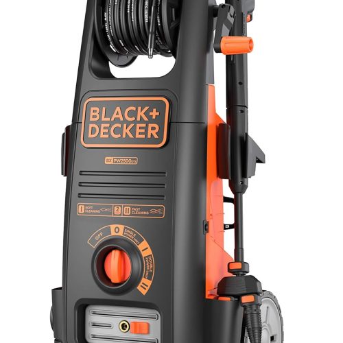 Black+Decker BXPW2500DTS Nettoyeur Haute Pression avec Dualtech System (2500 W, 150 bar, 810 l/h)