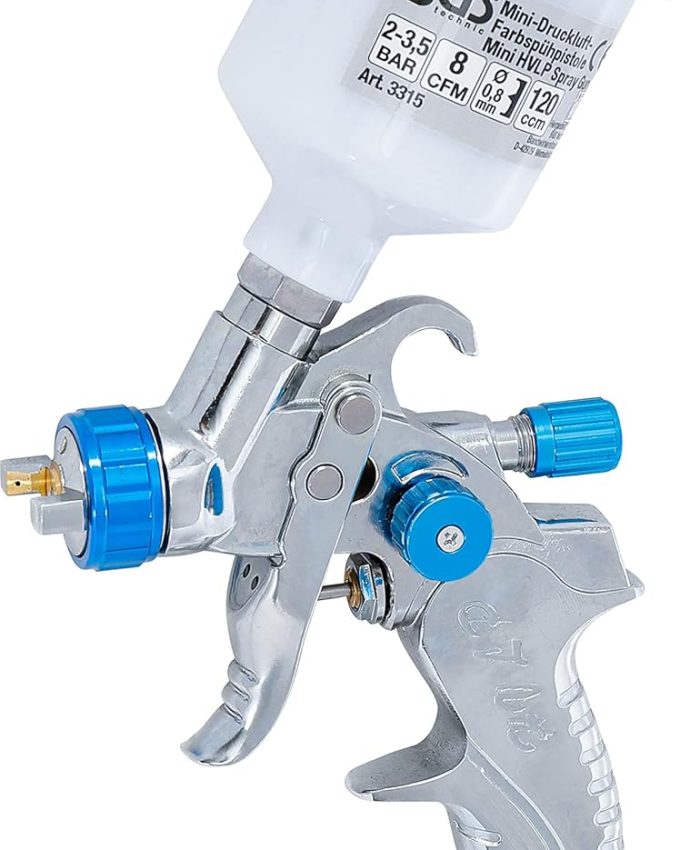 BGS 3315 – Mini-pistolet à peinture à air comprimé – 120 cm³
