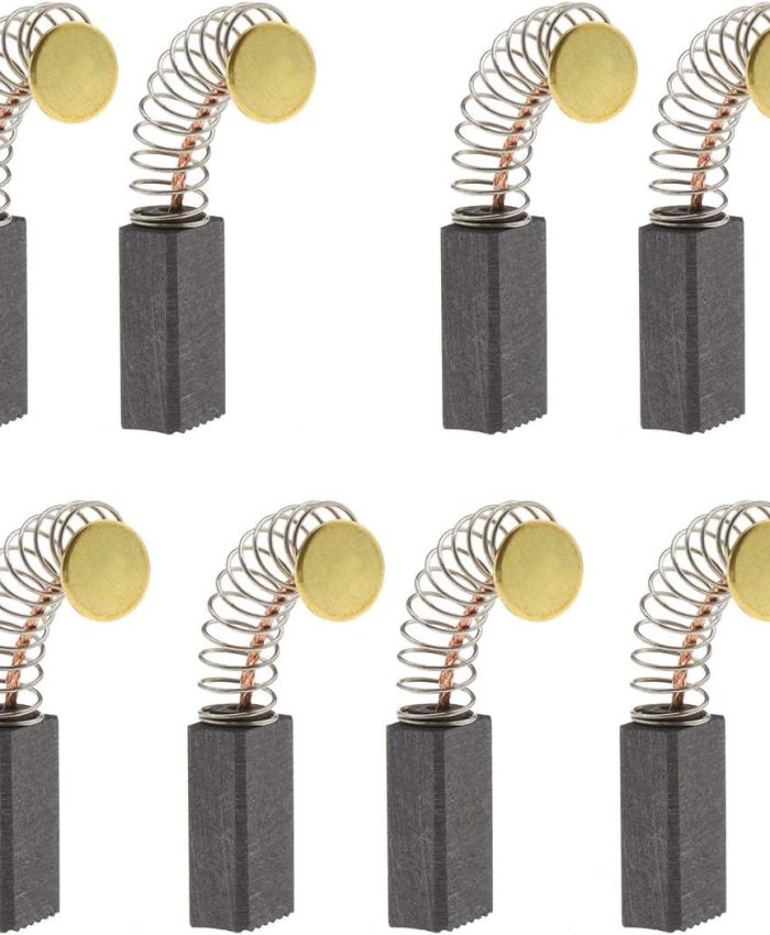 EMSea 5 Paires Balais de Charbon Moteur Pièces de Rechange Universelles d&rsquo;outil Électrique pour Meuleuse d&rsquo;angle Ponceuse Orbitale