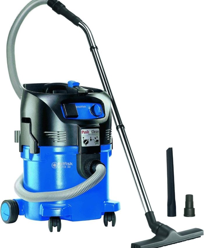 Nilfisk 107407544 Attix 30-21 PC Aspirateur Eau et Poussière Bleu