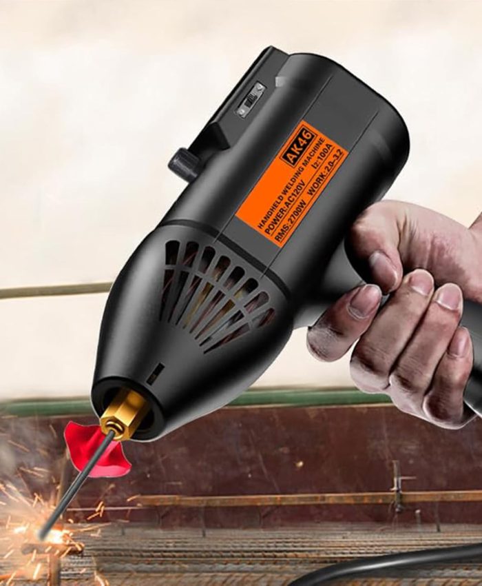 Pistolet Soudage à L&rsquo;ARC Portable 3900W, Machine à Souder Portative – Affichage NuméRique IGBT LCD + Fil De Terre, Kit De Machine à Souder éLectrique, Pour Fils Machine (2,5-3,2Mm)