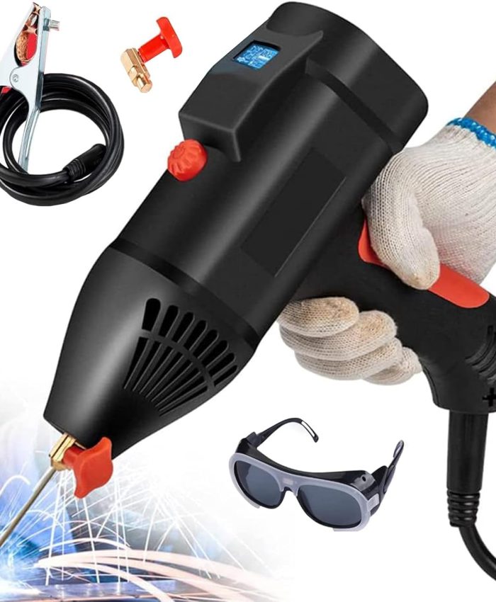 Mini Machine à Souder éLectrique Portable 3000W – ÉLectrode 2,5/3,2 Mm + Soudage 2~14 Mm, Machine à Souder Intelligente Automatique, Bouton De RéGlage De La PousséE Actuelle