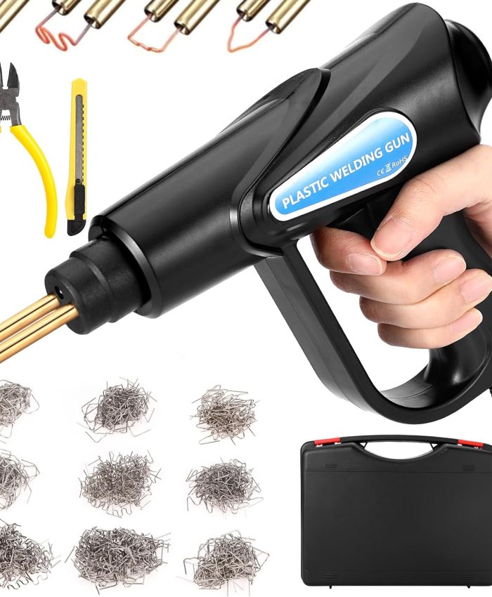 Machine à Souder En Plastique 70 W, Kit De RéParation De Pare-Chocs De Voiture, Agrafeuse à Chaud Avec 800 Clous à Souder, Machine à Souder En Plastique Pour RéParation De Pare-Chocs De Voiture