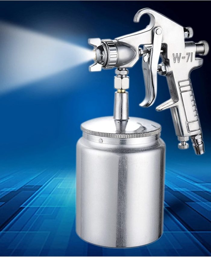 Pistolet à Peinture Pistolet pulvérisateur W-71 Pneumatique pneumatique pulvérisateur de pulvérisateur de pulvérisateur de pulvérisateur de Peinture d&rsquo;atomiseur de Peinture de Voiture familiale (Colo