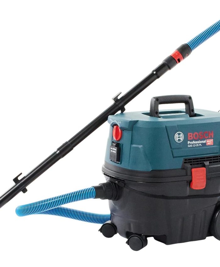 BOSCH 060197C100 Humide/sec Aspirateur 1250W 200 mbar réservoir Eau 16L poussière 20L-GAS12-25PS , Noir