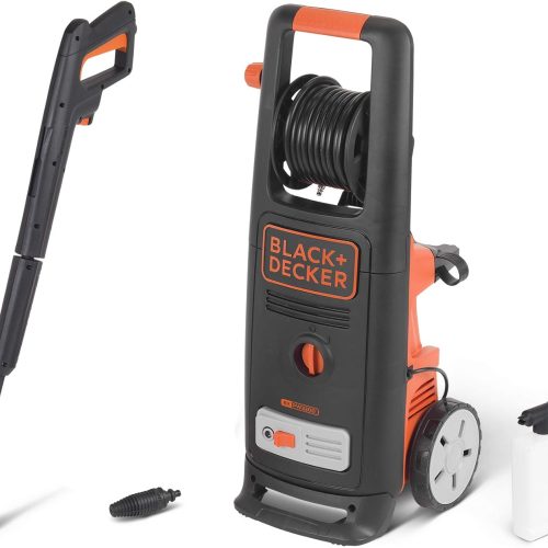 BLACK+DECKER Nettoyeur Haute Pression BXPW2200E (2200 W, 150 Bar, 440 l/h)