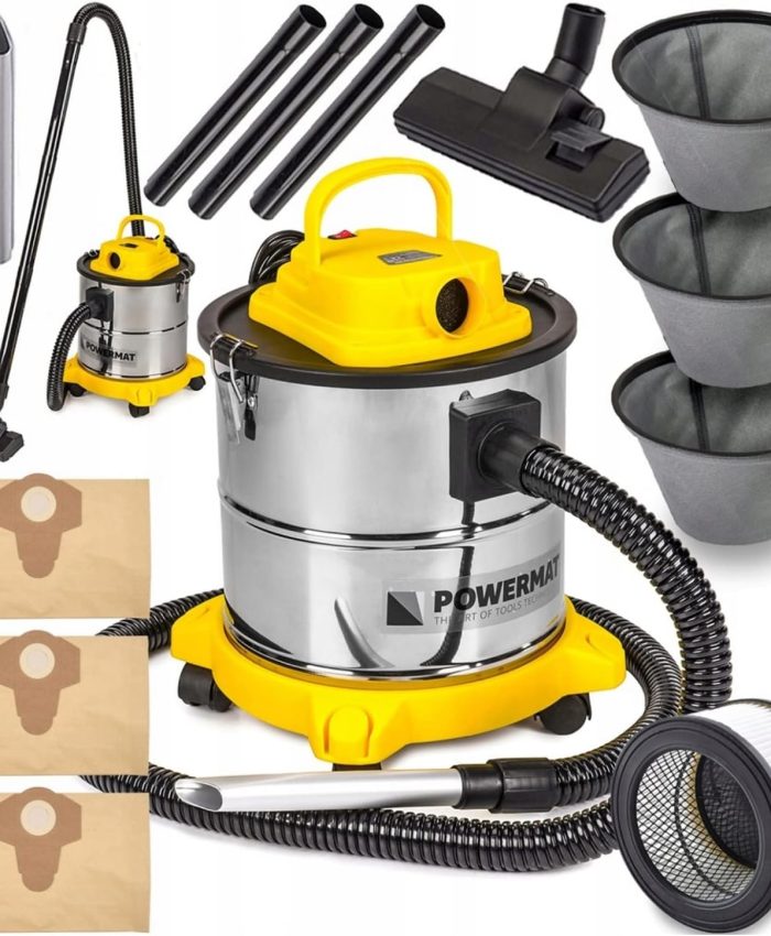 GO Aspirateur 2en1 industriel et vide cendre 2000W 20 L