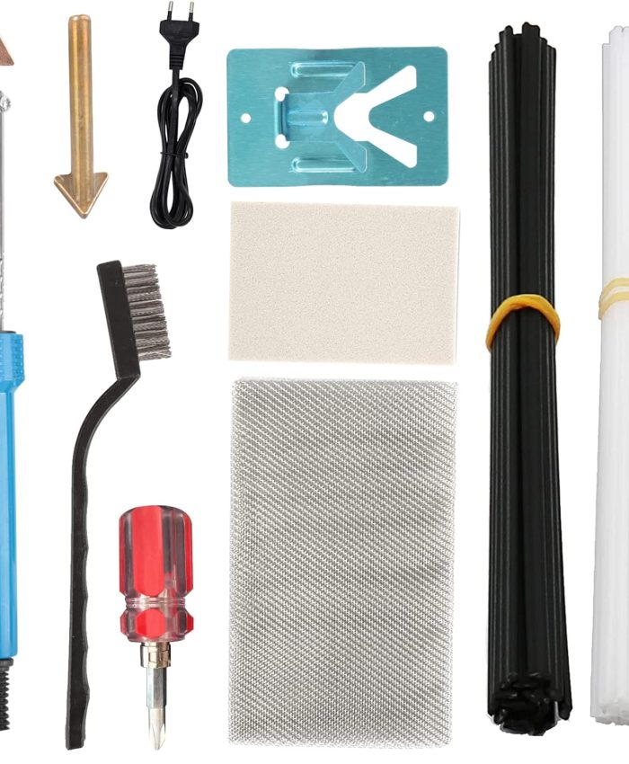 Kit de soudure en plastique 80 W – Kit de réparation de plastique – Poste à souder en plastique DIY avec baguettes – Machine à souder pour voiture
