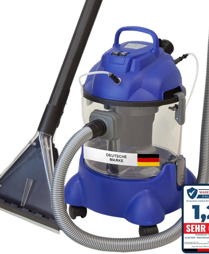 Albatros Hydro 7500 – ASPIRATEUR – Lave-Linge – Tapisserie, Tapis, Voiture ET Plus : Humide/Sec – Nettoyage, Nettoyage de Tapisserie, Tapis, Voiture, véhicule, Sol, injecteur/unité d&rsquo;aspiration
