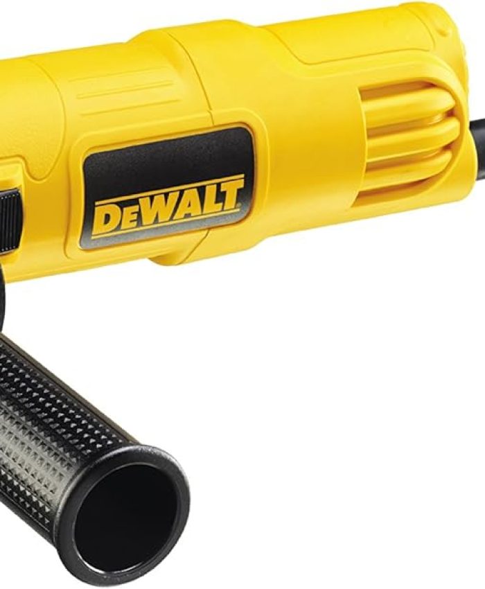 DEWALT – Meuleuse Compacte 800W – DWE4057-QS – Meuleuse Électrique Filaire avec Flasque Intérieur/Extérieur, Clé, Poignée Latérale et Carter de Protection – Lame Ø125mm – Vitesse à Vide 11800tr/min