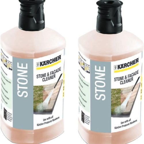 Kärcher Lot de 2 bouteilles de détergent pour nettoyeur haute pression 3 en 1 K2 K4 K5 K7 1 l