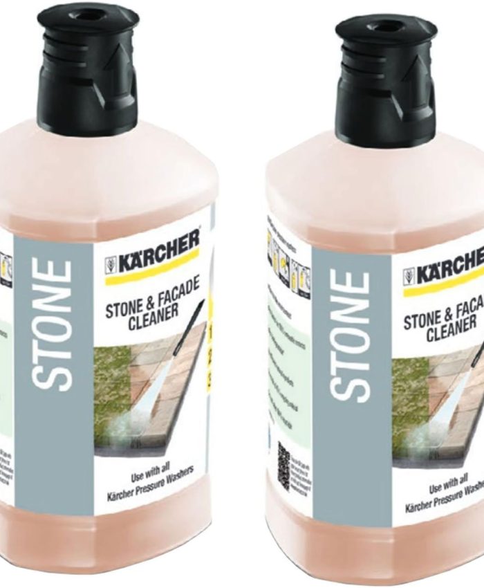 Kärcher Lot de 2 bouteilles de détergent pour nettoyeur haute pression 3 en 1 K2 K4 K5 K7 1 l