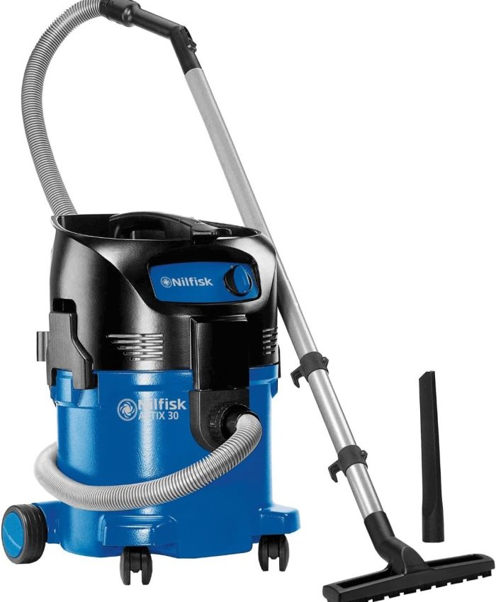 Nilfisk-alto 107413590 Attix 30-01 Aspirateur humide et sec, bleu, 230V, 1500W