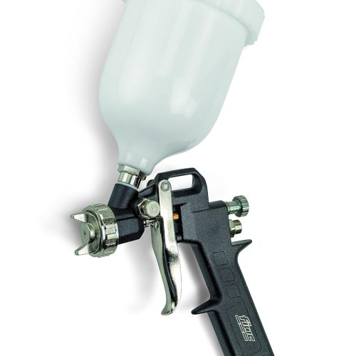 FIAC Pistolet à pulvérisation pour peinture modèle 1860, aérographe avec réservoir pour peinture de 600 ml, buse de 1,5 mm, jet rose ou plat, pression max 4 bar