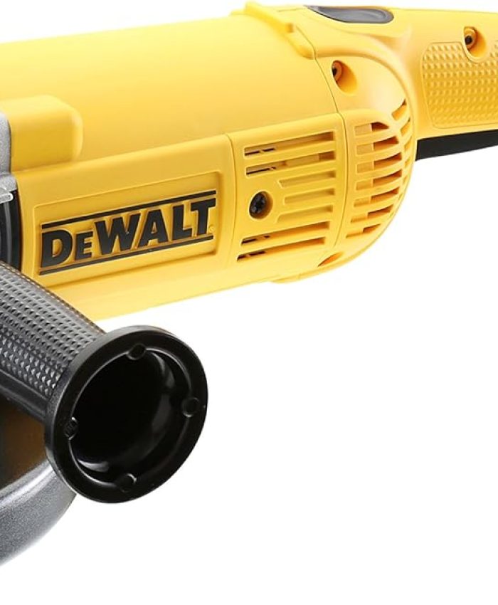 DEWALT – Meuleuse – DWE492S-QS – Meuleuse avec Protection Anti-Redémarrage, Carter de Protection et Poignée Latérale Multi-Positions – Lame Ø230mm – Régime à Vide 6500tr/min – 2300W