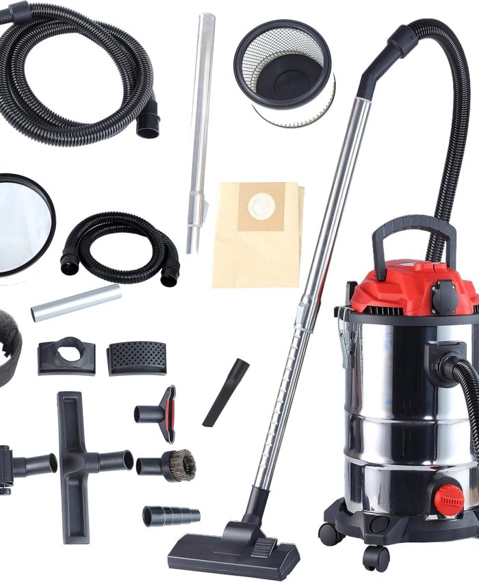 CAMRY CR 7045 Aspirateur professionnel industriel avec prise d&rsquo;outil CR 7045 Gris/Noir